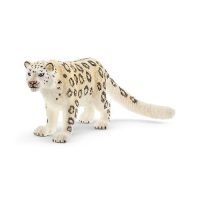 Snow Leopard Toy Figure – Realistic Wild Cat Model