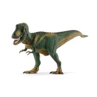 T-Rex Dinosaur Toy Figure – Realistic Green and Brown Model
